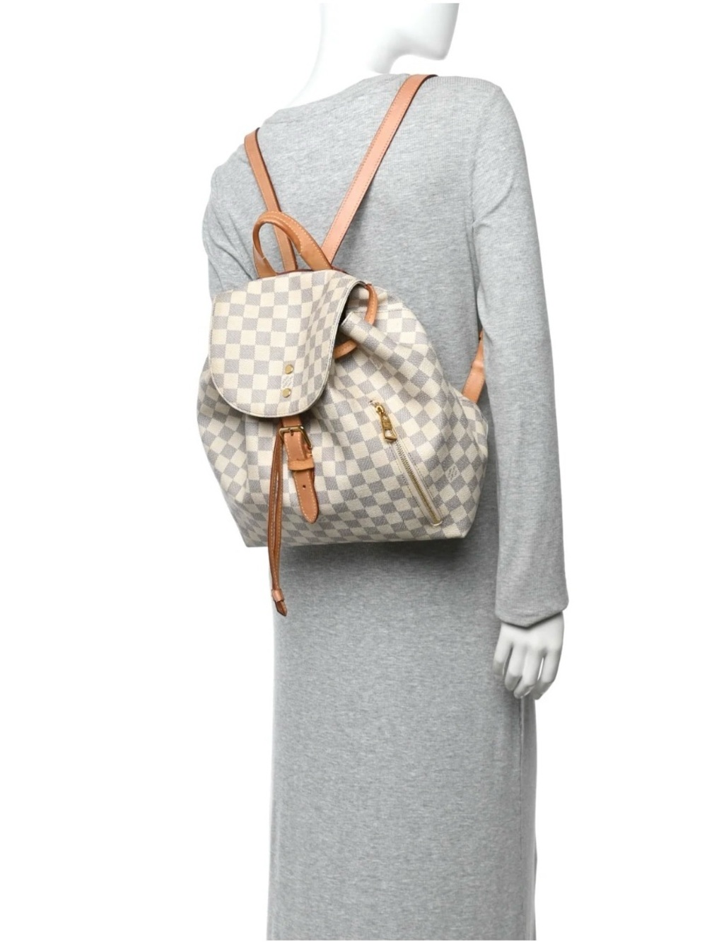 Louis Vuitton Damier Azur Sperone Backpack - Picture 13 of 13